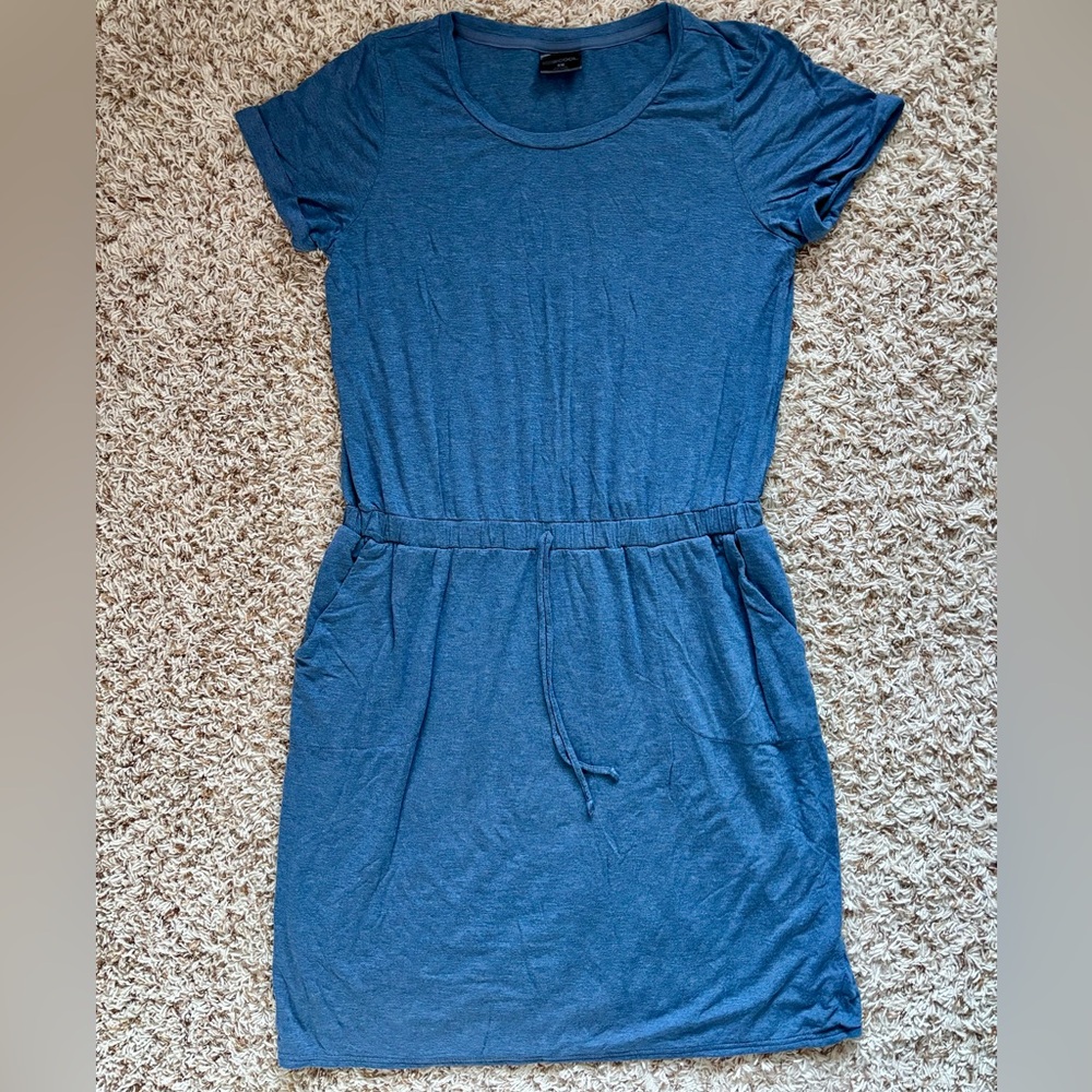 32 Degrees Cool Women’s Dress Blue Size L Pockets Drawstring Comfy